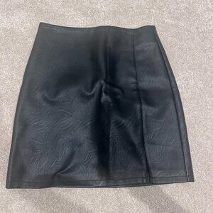 Leather Skirt